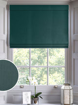 Next Trella Peacock Roman Blind- Buy online at McGrocer