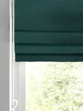 Trella teal roman blind made to measure (British brand)