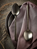 Black Kensington 2-piece serving spoon set - British product