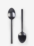 Black Kensington 2-piece serving spoon set - British product