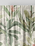 Graham & Brown Borneo palm leaf curtains, imported from the UK