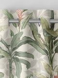 Graham & Brown Borneo palm leaf curtains, imported from the UK