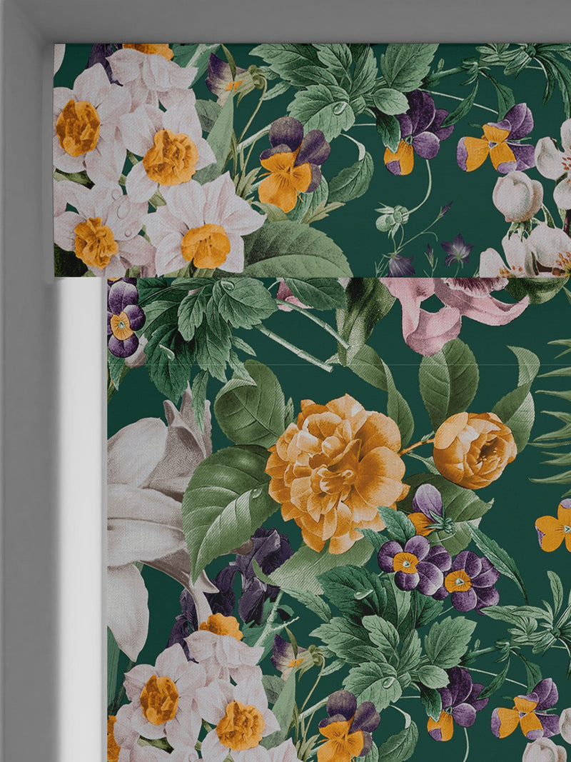 Graham & Brown Glasshouse Emerald Green roller blind, UK version