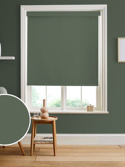 Next Graham & Brown Green Uluwatu Roller Blind- Buy online at McGrocer