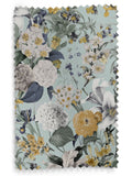 Graham & Brown roller blind Morning Blue Glasshouse, imported from the UK