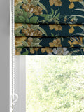 Graham & Brown Blue Glasshouse Flora roman blind, UK version