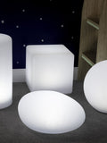 SolarCentre white pebble light - British product