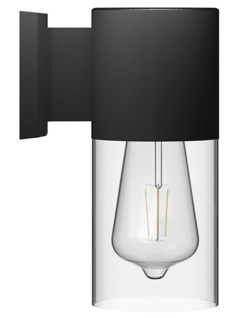 SolarCentre solar wall light black Salcombe - British product