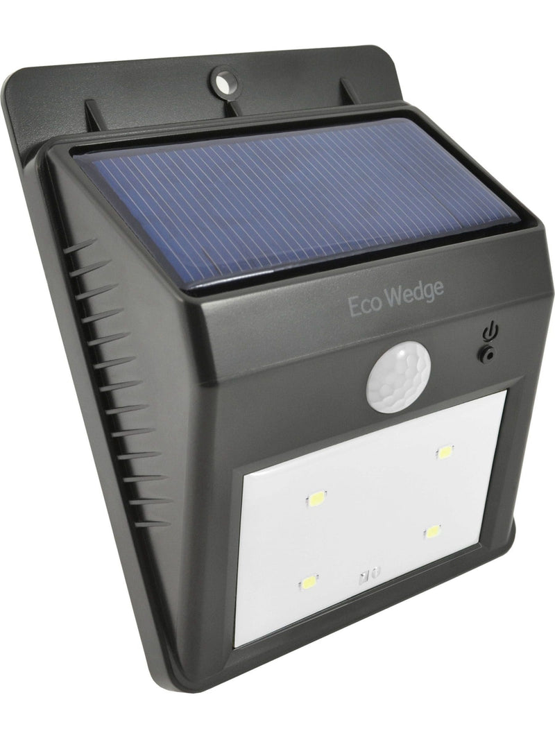 SolarCentre Wedge XT solar outdoor wall light black - British product