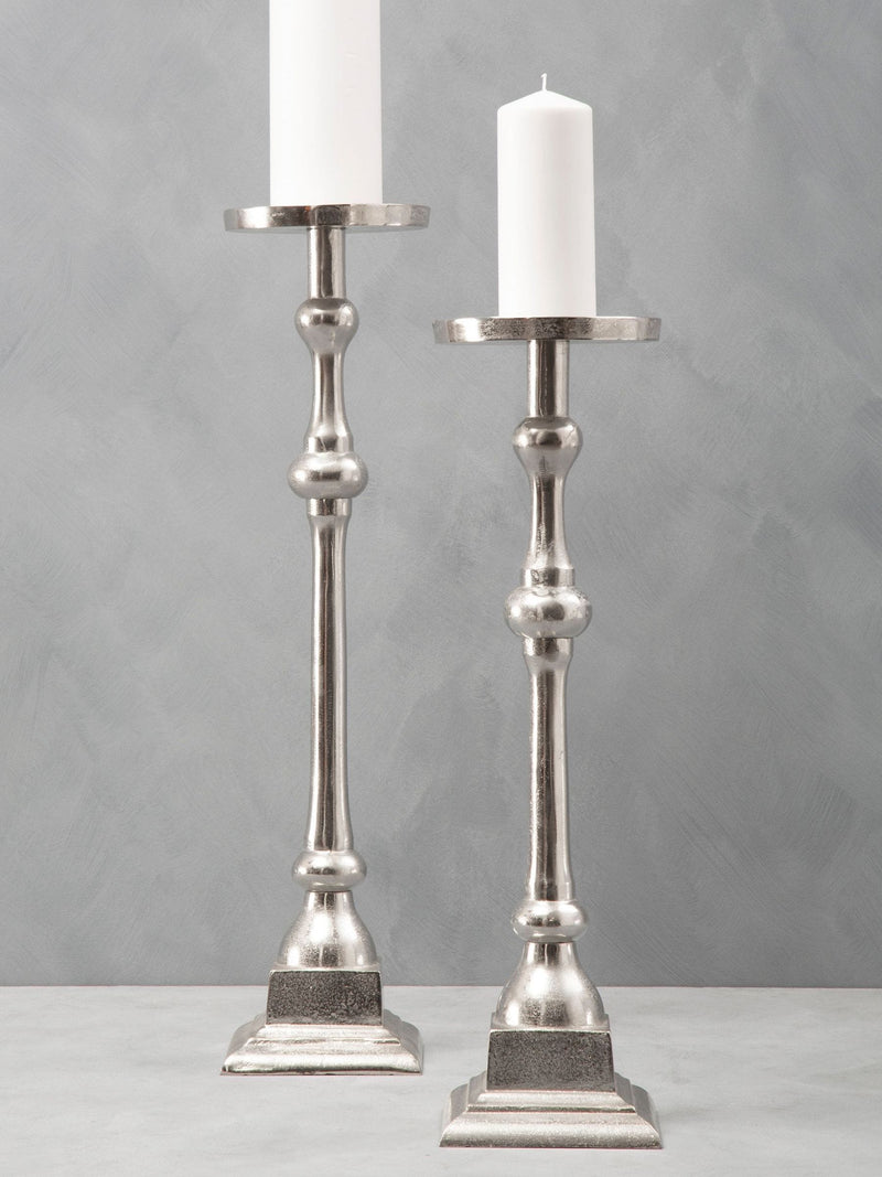 Fifty Five South blue large pillar candle holder - British product