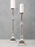Fifty Five South blue large pillar candle holder - British product