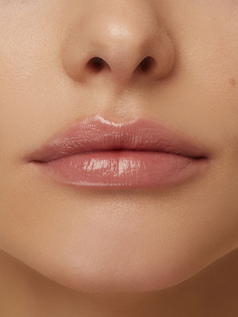 Sheer finish tinted lip balm for soft, coloured lips (British brand)