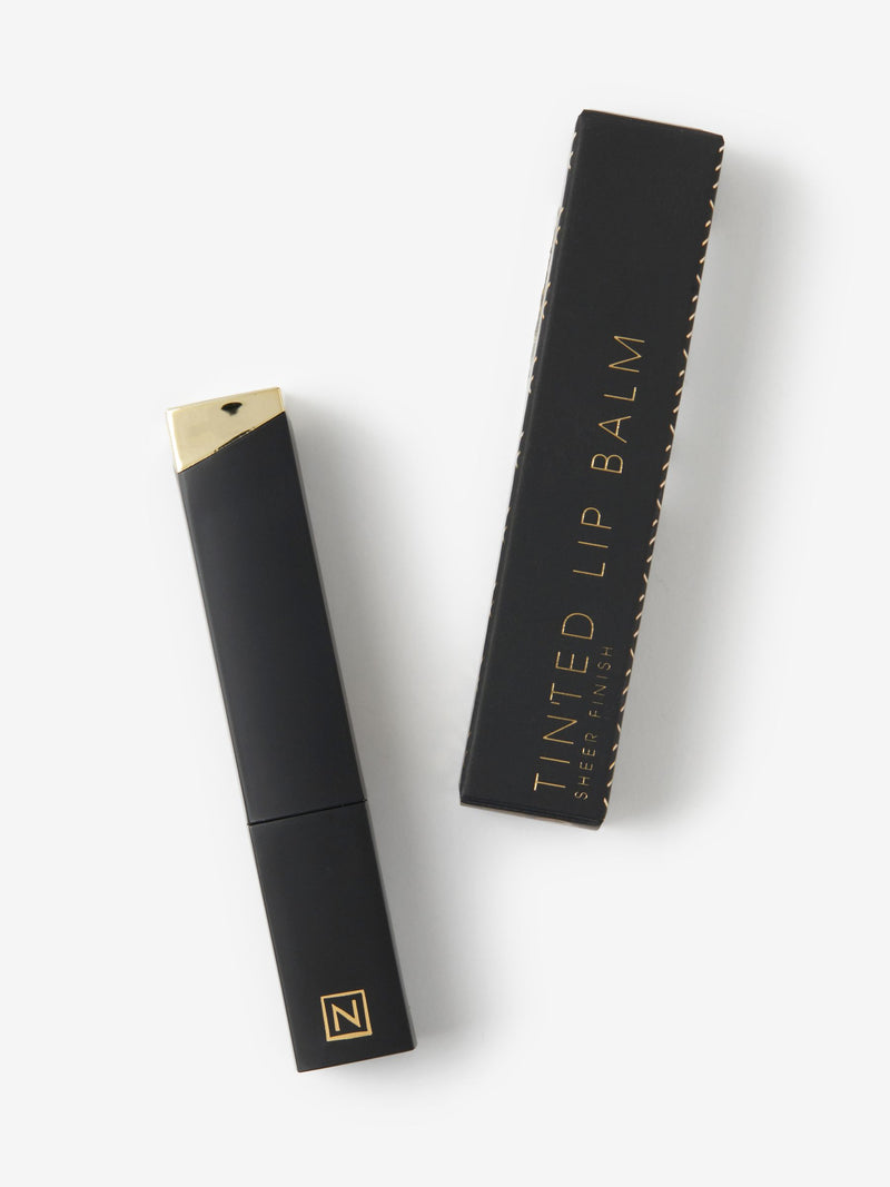 Sheer finish tinted lip balm for soft, coloured lips (British brand)