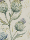 Voyage Maison purple thistle made to measure curtains, imported from the UK