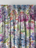 Voyage Grape Purple Hydrangea curtains made to measure, UK version