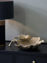 Next Pacific Gold Decorative Dual Gingko Leaf Bowl- Buy online at McGrocer