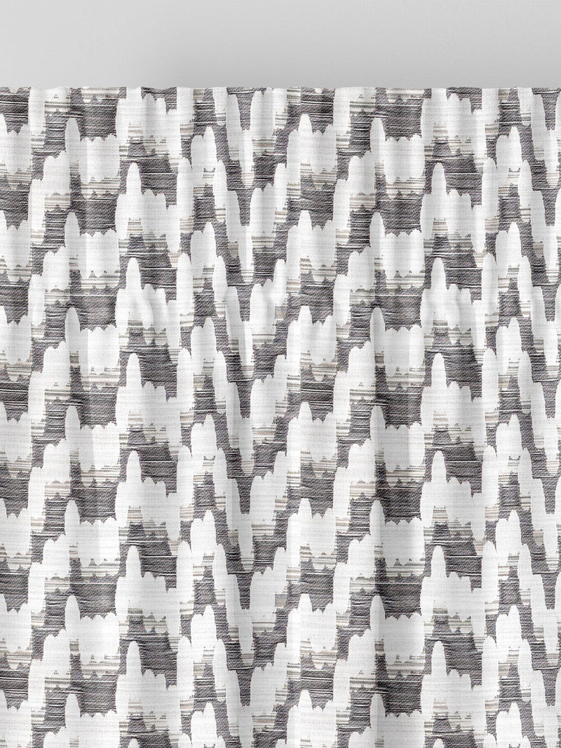 Toro grey made to measure curtains - British product
