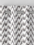 Toro grey made to measure curtains - British product