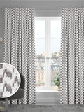 Toro grey made to measure curtains - British product