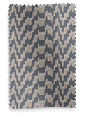 Toro Slate grey woven fabric made to measure curtains - British product