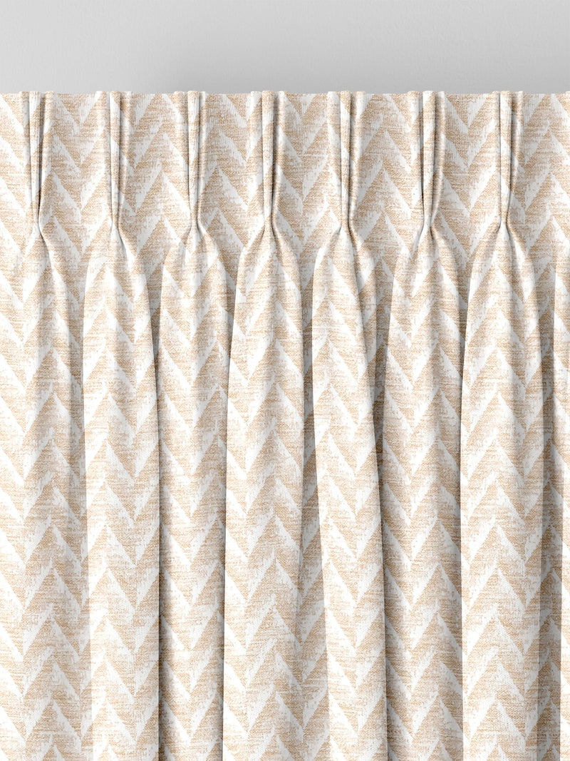 Cream Ziggy made to measure curtains - British product