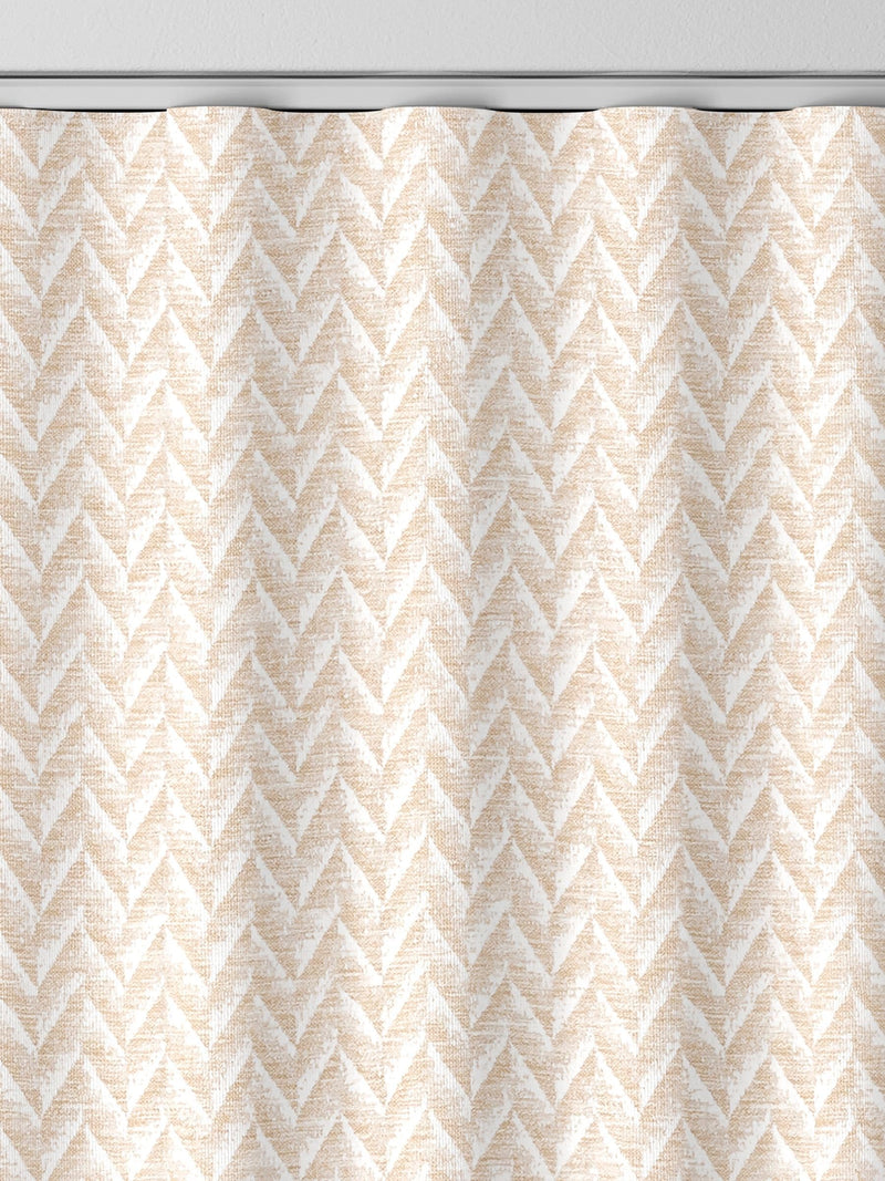 Cream Ziggy made to measure curtains - British product
