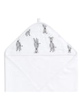 aden anais white safari babes hooded towel 2 pack - British product