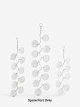 Next Lunaria Clear Glass Droppers for Flush Light Fitting M80521 (Set of 3)- Buy online at McGrocer