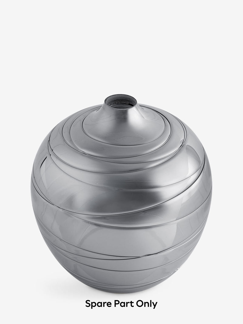 Smoke grey glass shade for U58864 Drizzle Cluster Large, imported from the UK