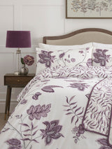 Next Dreams & Drapes Purple Samira Duvet Cover and Pillowcase Set- Buy online at McGrocer