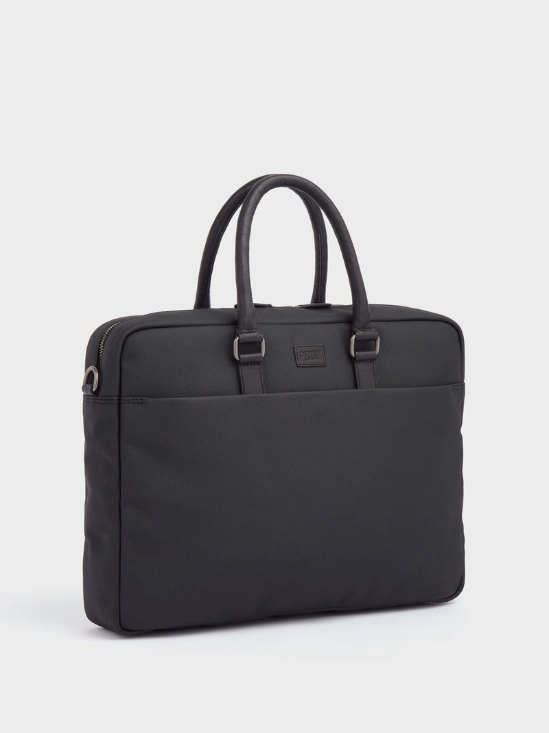 Osprey London Grantham Laptoptasche aus gewachster Leinwand und Leder - Britisches Produkt
