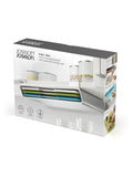 Joseph Joseph black Folio slim under-shelf chopping board set, imported from the UK