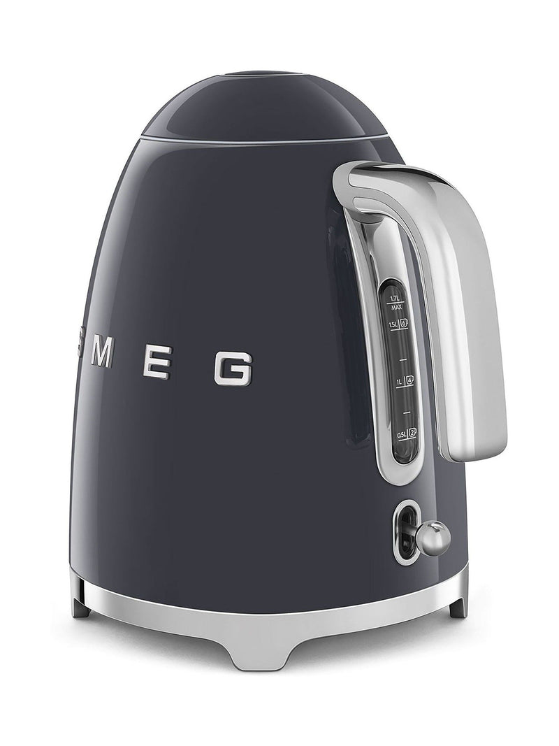 Smeg grey electric kettle 1.7L (British brand)