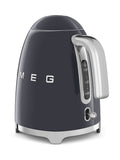 Smeg grey electric kettle 1.7L (British brand)