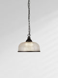 Searchlight Highclere black glass ceiling light, UK version