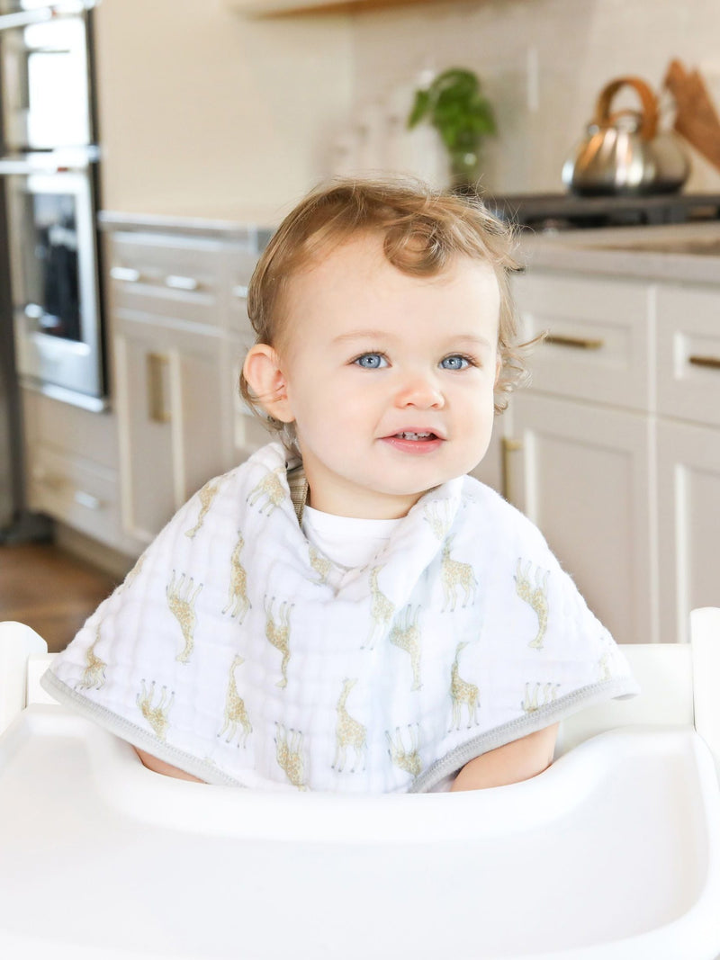 aden + anais white burpy bib 57cm x 28cm - British product