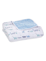 Next aden + anais Blue Rising Star Dream 100% Cotton Muslin Blanket- Buy online at McGrocer
