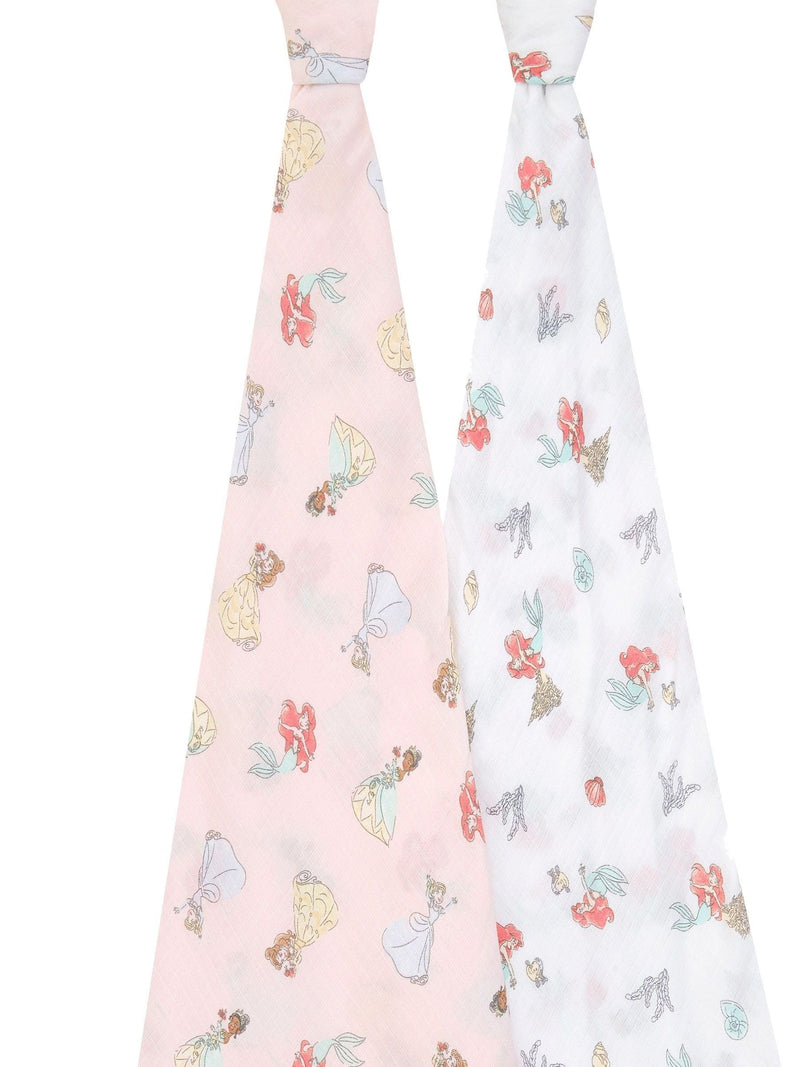 aden + anais Disney Princess baby blanket 2-pack - British product