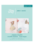 aden + anais Disney Princess baby blanket 2-pack - British product