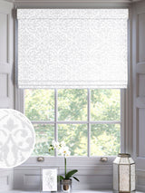 Next Next Renna Silver Made to Measure Roman Blind- Buy online at McGrocer