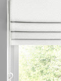 Cream Sicily roman blind with diamond pattern (British brand)