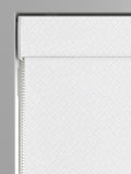 Cream Sicily roman blind with diamond pattern (British brand)