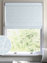 Next Sidley Blue Made To Measure Roman Blind- Buy online at McGrocer
