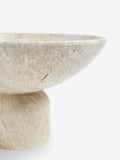 Marble effect resin decorative bowl 30cm diameter, imported from the UK