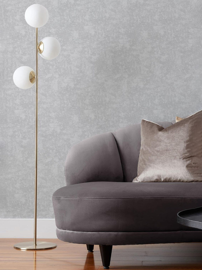 Riva Paoletti Silver Symphony abstract vinyl wallpaper - British product