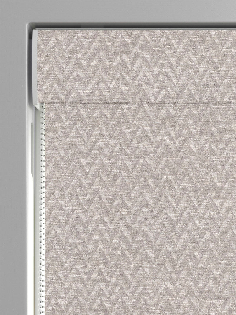 Silver Ziggy Roman Blind (British brand)