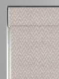 Silver Ziggy Roman Blind (British brand)