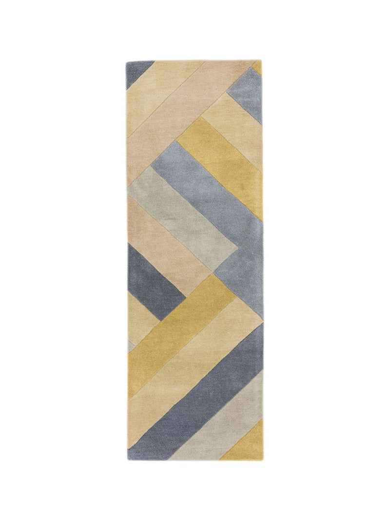 Asiatic Rugs Big Zig runner rug, imported from the UK