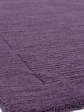 Asiatic Rugs Purple York wool runner rug, imported from the UK