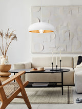 Next Eglo Mogano 1 White/Copper Vintage Single Ceiling Light Pendant- Buy online at McGrocer